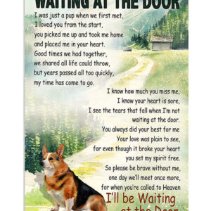 Cute Pembroke Welsh Corgi Prints Memorial Dog Corgi Lover Poster, Corgi Vintage Wall Art