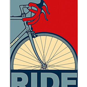 Cycling Mountain Biking Life Is Better When You Ride Poster, Biking Vintage Poster