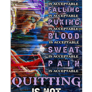 Cycling Mountain Biking Sweat Pain Poster, Biking Vintage Poster, Cycling Lovers Gift