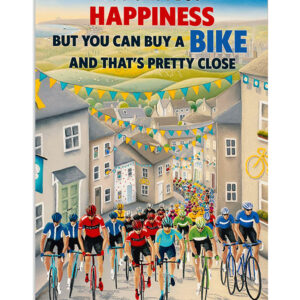 Cycling Mountain Biking You Can Buy A Bike Poster, Biking Vintage Poster, Cycling Lovers Gift