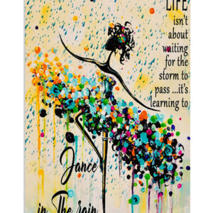 Dancing Ballet Girl Oil Painting Poster, Ballet Dancing Lovers Gift, Ballet Vintage Poster, Ballerina Gift