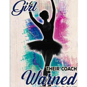 Dancing Ballet Be The Girl Poster, Ballet Dancing Lovers Gift, Ballet Vintage Poster, Ballerina Gift