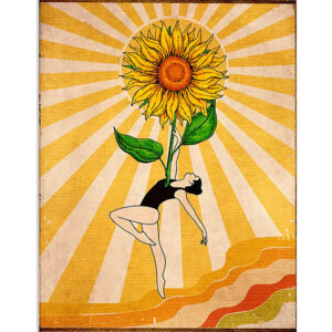Dancing Ballet The Sun Will Rise Ballet Dancer Ballerinas Poster, Ballet Dancing Vintage Poster