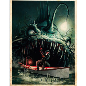 Fishing Choose Something Fun Vintage Poster, Fishing Lover Gift, Retro Fishing Hobby Poster