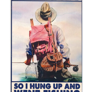 Fishing Reality Called Vintage Poster, Fishing Lover Gift, Retro Fishing Hobby Poster