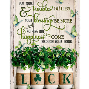 Gardening Happiness St Patrick Poster, Plants Lover Vintage Poster, Gift For Gardener