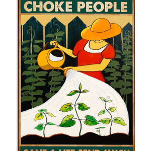 Gardening Choke People I Garden Poster, Plants Lover Vintage Poster, Gift For Gardener